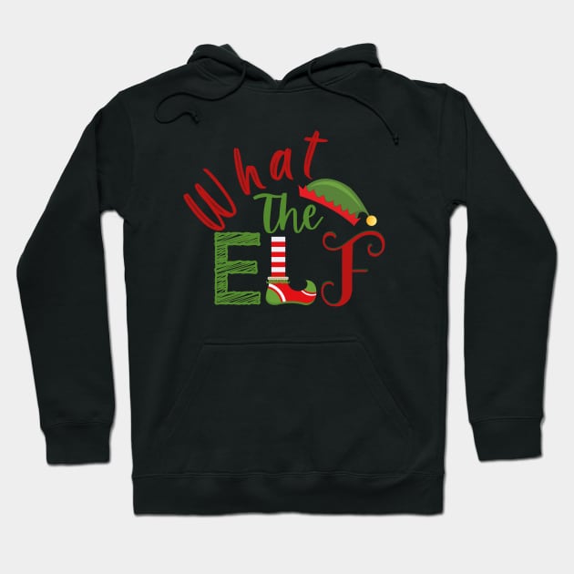 What The Elf Hoodie by FunGraphics